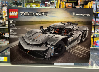 Koenigsegg Jesko Absolut Grey Hypercar, 42173 Building Kit LEGO®