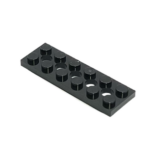 Technic, Plate 2x6 with 5 Holes, Part# 32001 Part LEGO® Black 1 Part