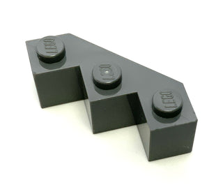 Brick, Modified Facet 3x3, Part# 2462 Part LEGO® Dark Bluish Gray