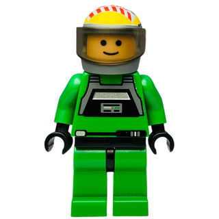 Rebel Pilot A-Wing, Light Nougat Head, Trans-Brown Visor, sw0031a Minifigure LEGO® Like New