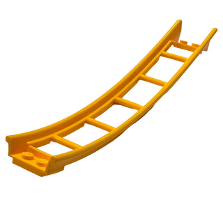 Roller Coaster Large Ramp Lower Part (6 Bricks Elevation), Part# 26559 Part LEGO® Bright Light Orange