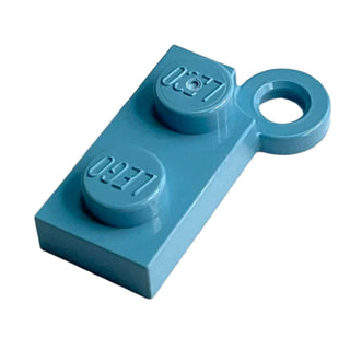 Hinge Plate 1x4 with Swivel Base, RARE Non-Production Colors, Part# 2429 Part LEGO® Maersk Blue