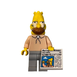 Grandpa Simpson, colsim-6 Minifigure LEGO®