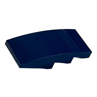 Slope, Curved 4 x 2, Part # 93606 Part LEGO® Dark Blue