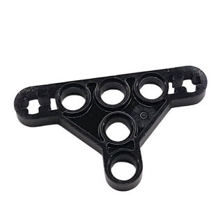 Technic, Liftarm, Modified Triangle Thin 3x5 with Short Supports, Part# 99773 Part LEGO® Black