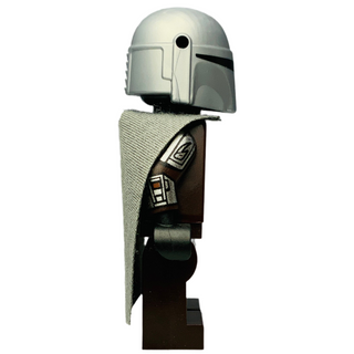 Din Djarin - Silver Beskar Armor, sw1135 (with Cape) Minifigure LEGO®