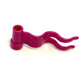 Flag 4x1 Wave Right, Part# 4495b Part LEGO® Magenta