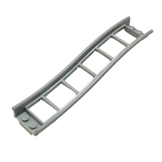 Roller Coaster Ramp Small, 3 Bricks Elevation, Part# 34738 Part LEGO® Light Bluish Gray