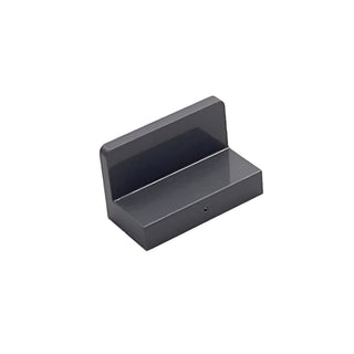 Panel 1 x 2 x 1 with Rounded Corners, Part# 4865b Part LEGO® Dark Bluish Gray
