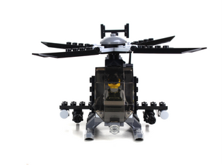 AH-6 Little Bird Building Kit Battle Brick