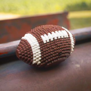 American Football Life-Sized Replica Building Kit Bricker Builds