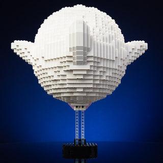 Angry Ghost Life-Sized Replica Building Kit Bricker Builds