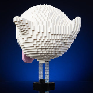 Angry Ghost Life-Sized Replica Building Kit Bricker Builds