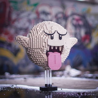 Angry Ghost Life-Sized Replica Building Kit Bricker Builds