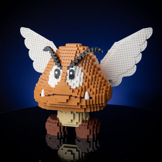 Angry Mushroom Life-Sized Replica Building Kit Bricker Builds