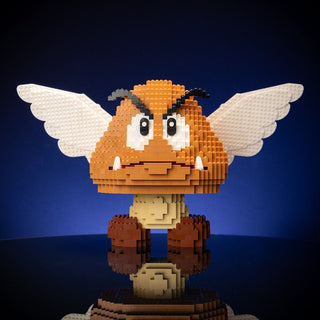 Angry Mushroom Life-Sized Replica Building Kit Bricker Builds