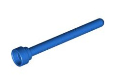 Antenna 4H (Round Top), Part# 3957 Part LEGO® Blue