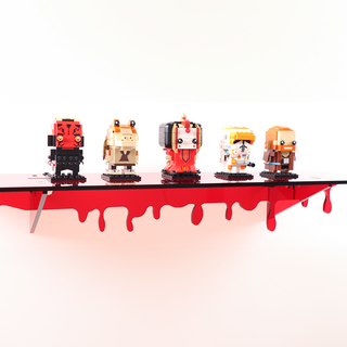 Acrylic Drip Shelf Display Case Scobo Design, LLC