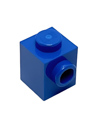 Brick, Modified 1x1 with Stud on Side, Part# 87087 Part LEGO® Blue 1 Part
