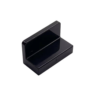 Panel 1 x 2 x 1 with Rounded Corners, Part# 4865b Part LEGO® Black