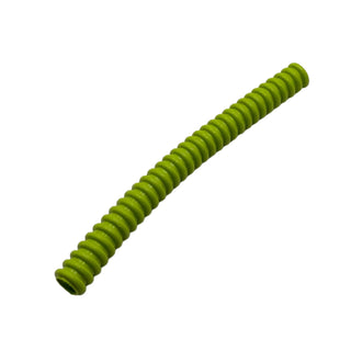 Hose, Ribbed 7mm D. 10L / 8.0 cm, Part# 78c10 Part LEGO® Lime