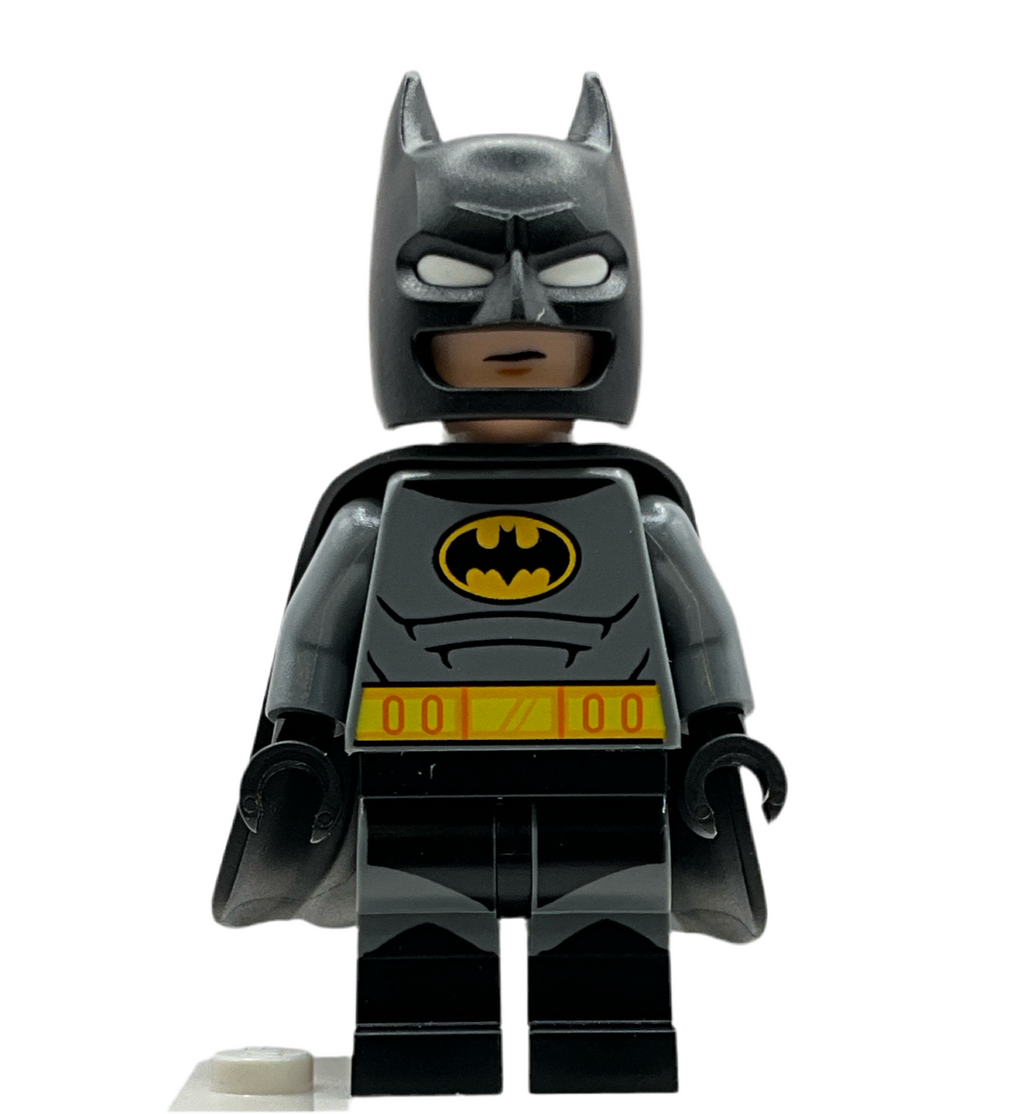 Batman - Dark Bluish Gray Suit, Flexible Rubber Cape, sh0962