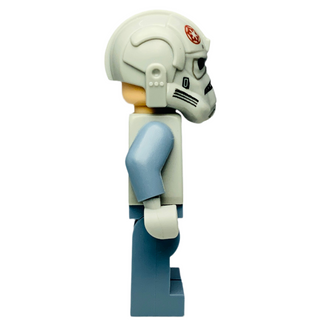 AT-AT Driver - Dark Red Imperial Logo, Cheek Lines, Frown, sw1104 Minifigure LEGO®