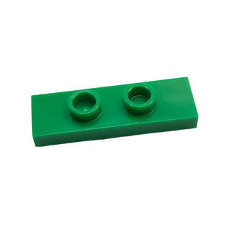Plate, Modified 1x3 with 2 Studs (Double Jumper), Part# 34103 Part LEGO® Green 1 Part
