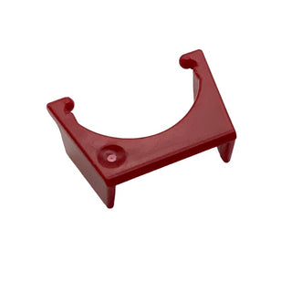 Minifigure Headgear Accessory, Clone Trooper Visor, Part# 61190c Part LEGO® Dark Red