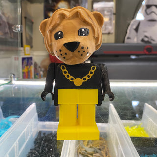 3D Printed Fabuland Large Scale Minifigures Building Kit LEGO® Lionel Lion
