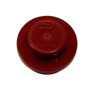 Plate Round 1x1, Part# 4073 Part LEGO® Dark Red