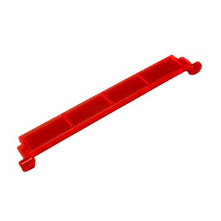 Garage Roller Door Section without Handle, Part# 4218 Part LEGO® Trans-Neon Orange