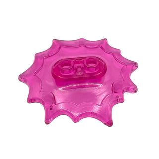 Power Burst, Minifigure Pedestal 5 x 5 x 2/3, Part# 73304 Part LEGO® Trans-Dark Pink