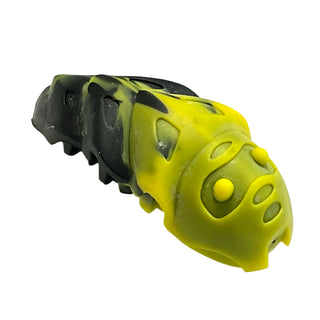 Bionicle Rahkshi Kraata Stage 5 with Marbled Pattern, Part# kraata5 Part LEGO® Yellow Head (Black Tail)