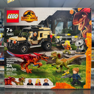 Pyroraptor & Dilophosaurus Transport, 76951 Building Kit LEGO®