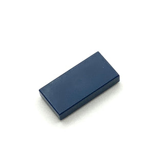 Tile 1x2, Part# 3069 Part LEGO® Dark Blue