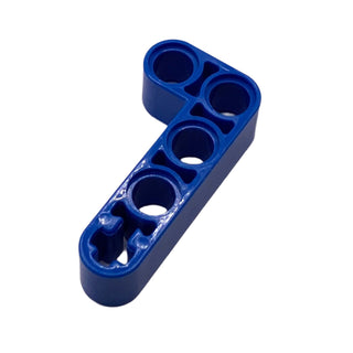Technic, Liftarm, Modified Bent Thick L-Shape 2x4, Part# 32140 Part LEGO® Blue