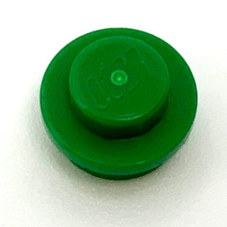 Plate Round 1x1, Part# 4073 Part LEGO® Green