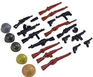 WWII WEAPONS PACK V4 Custom, Accessory Brickarms