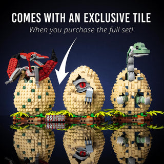 Dinosaur Eggs Wave's 1 & 2 Building Kit Bricker Builds