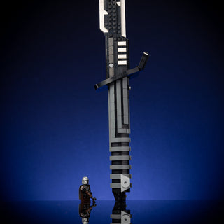 Black Saber Life-Sized Replica - POS ONLY Building Kit Bricker Builds