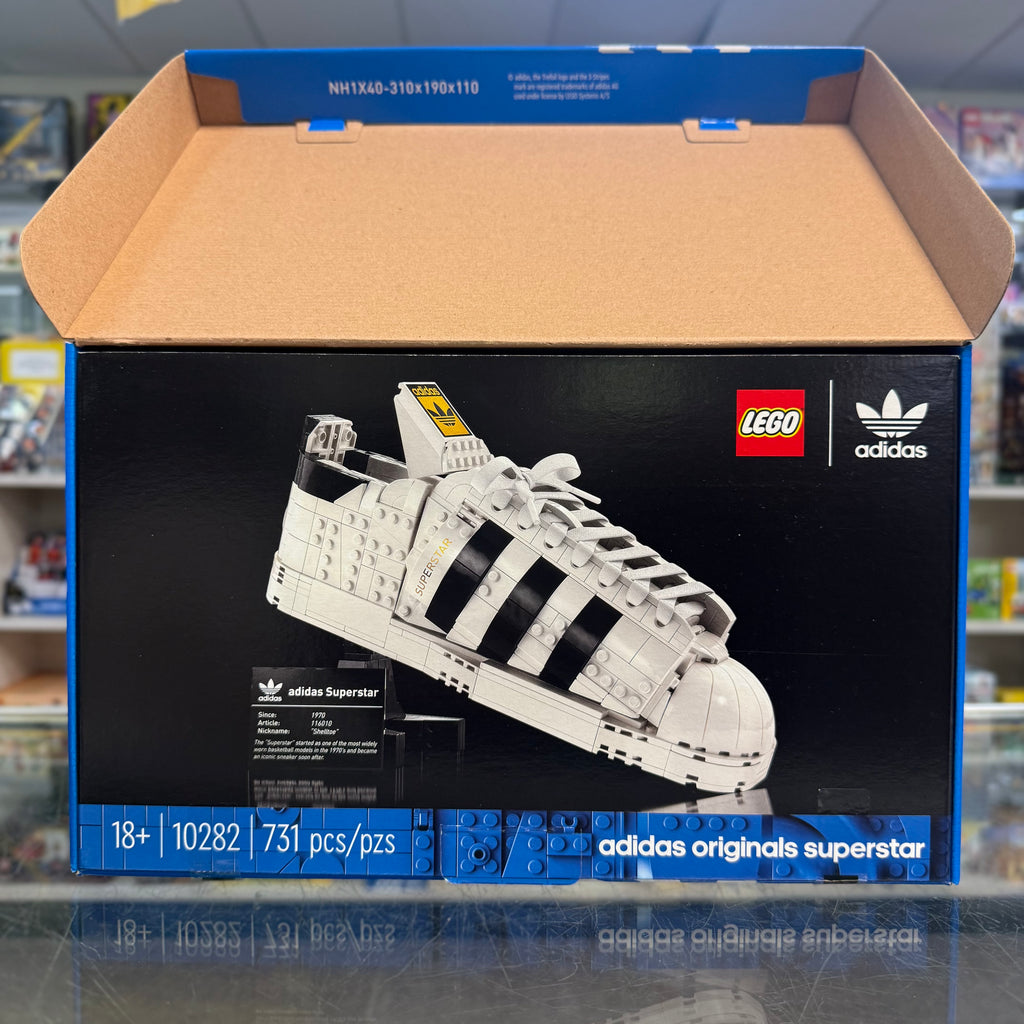 Adidas Originals Superstar, 10282 - LEGO Sculptures Set United Brick Co Adidas Originals Superstar, 10282 - LEGO Sculptures Set United Brick Co