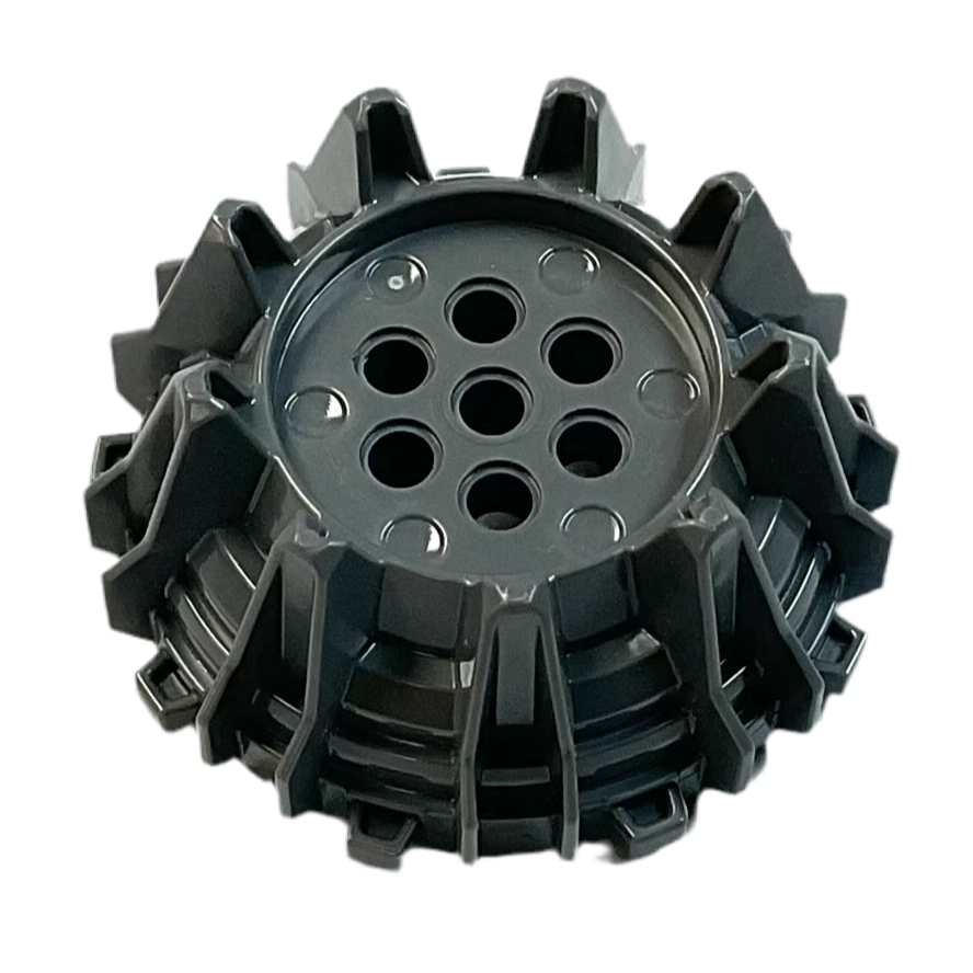 EIT ✖︎ Brunt リアリストTYPE A チャコールグレー.Ver Wheel Hard Plastic with Small Cleats and Flanges, Part# 64712