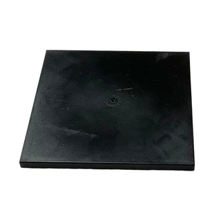 Tile 6x6 with Bottom Tubes, Part# 10202 Part LEGO® Black 1 Part