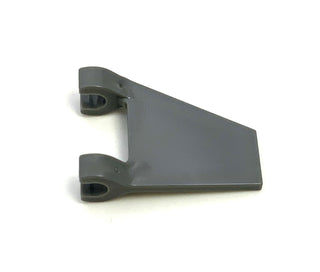 Flag 2x2 Trapezoid, Part# 44676 Part LEGO® Dark Bluish Gray