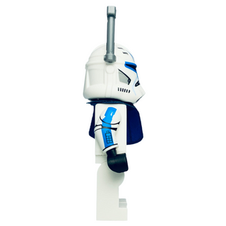 Clone Trooper Captain Rex, 501st Legion (Phase 2) - Blue Cloth Pauldron, Rangefinder, Printed White Arms - sw1315 Minifigure LEGO®