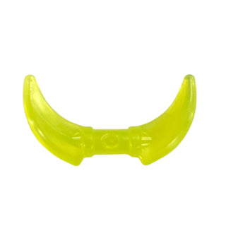 Minifigure, Weapon Hook with Double Blades, Part #37341e Part LEGO® Trans-Neon Green