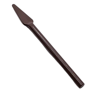 Minifigure Weapon, Pike/Spear Handle with Flat End, Part# 93789 Part LEGO® Dark Brown