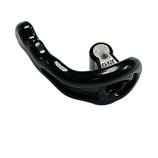 Wave Rounded Energy with Bar Handle (Power Blast), Part# 27393 Part LEGO® Black