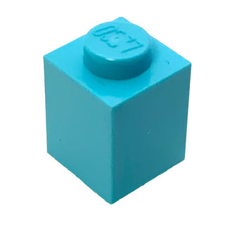 Brick 1x1, Part# 3005 Part LEGO® Medium Azure